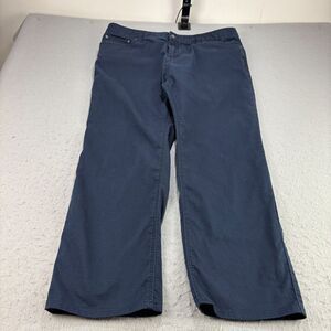 prAna‎ Bridger Pants Mens 40x32 (40x29) Blue Chino Slim Fit Outdoor Hiking